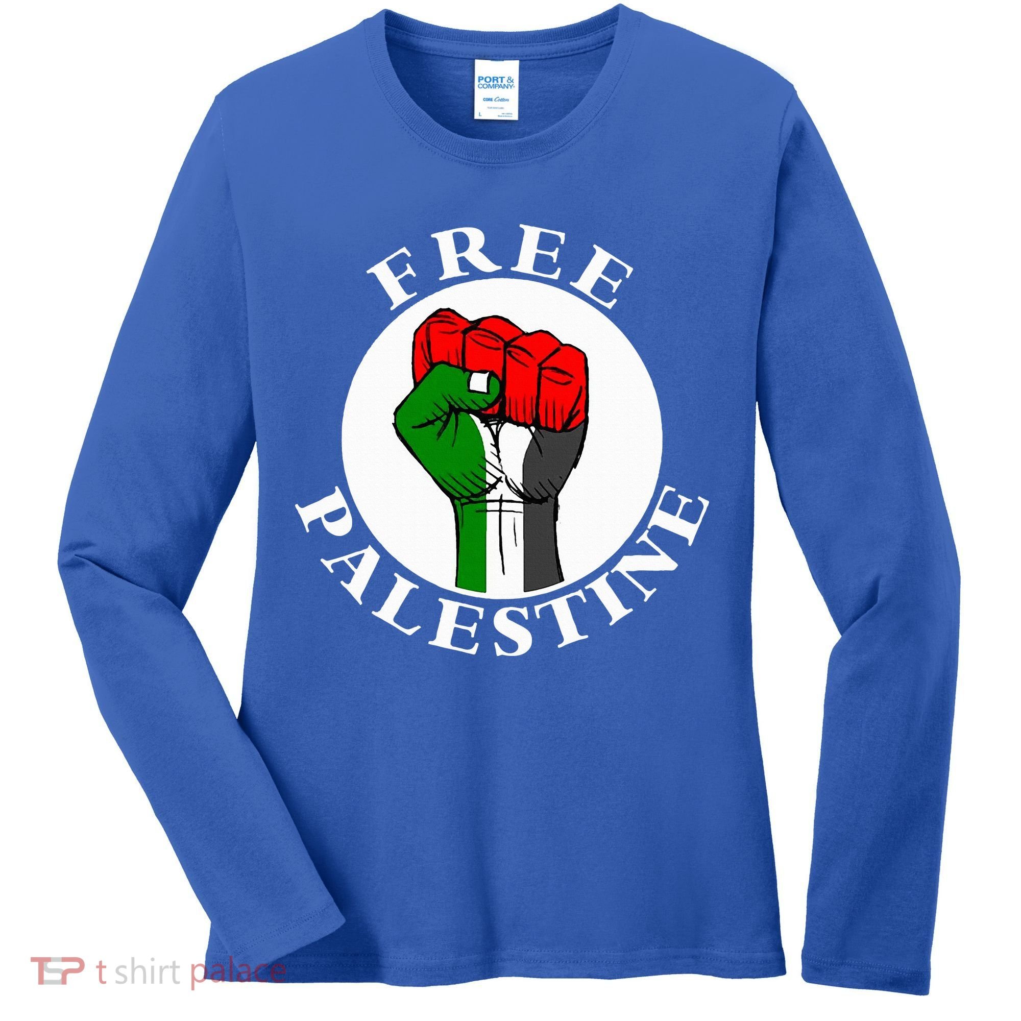 freepalestine free palestine Women's Long Sleeve Shirt