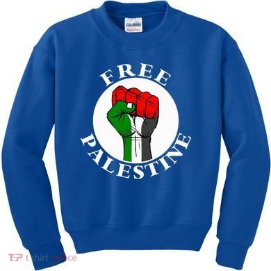 freepalestine free palestine Kids Sweatshirt