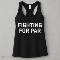 Fighting For Par Golf Funny Gift Women's Tank Top thumb 3