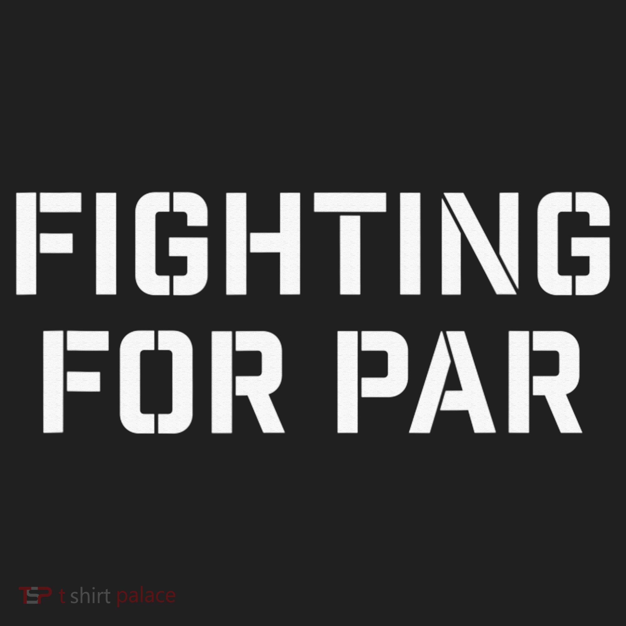 Fighting For Par Golf Funny Gift Hat