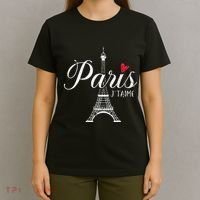 French France Paris Bonjour Marseille Monaco Eiffel T-Shirt thumb 4