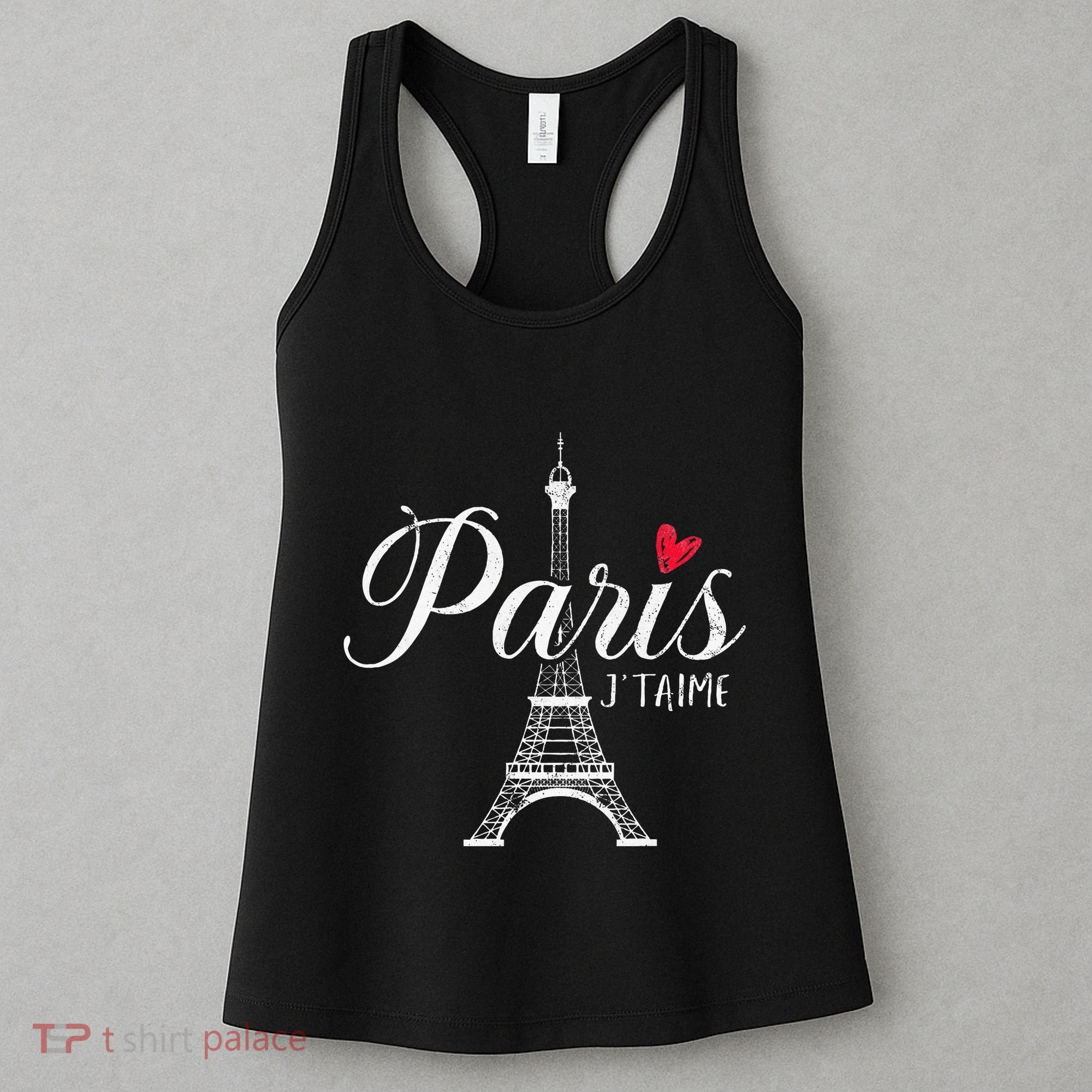 French France Paris Bonjour Marseille Monaco Eiffel Women's Tank Top