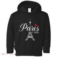French France Paris Bonjour Marseille Monaco Eiffel Toddler Hoodie thumb 0
