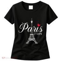 French France Paris Bonjour Marseille Monaco Eiffel Women's T-Shirt thumb 0