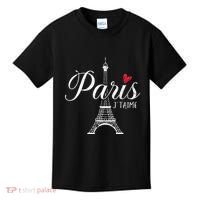 French France Paris Bonjour Marseille Monaco Eiffel Kids T-Shirt thumb 0