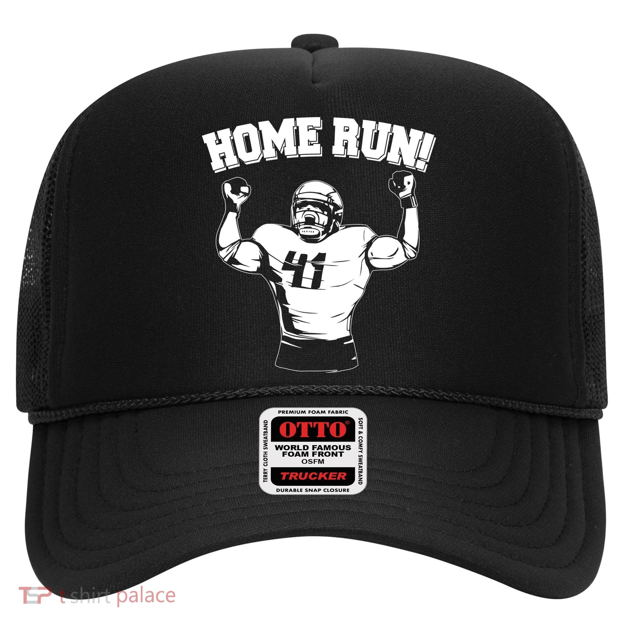 Funny Football Player Home Run Hat