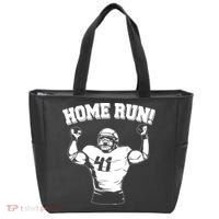 Funny Football Player Home Run Tote Bag thumb 0