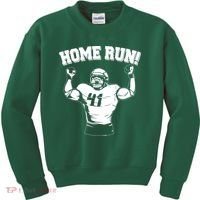 Funny Football Player Home Run Kids Sweatshirt thumb 0