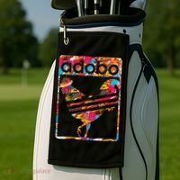 Funny Filipino Pinoy Chicken Adobo Golf Towel thumb 2