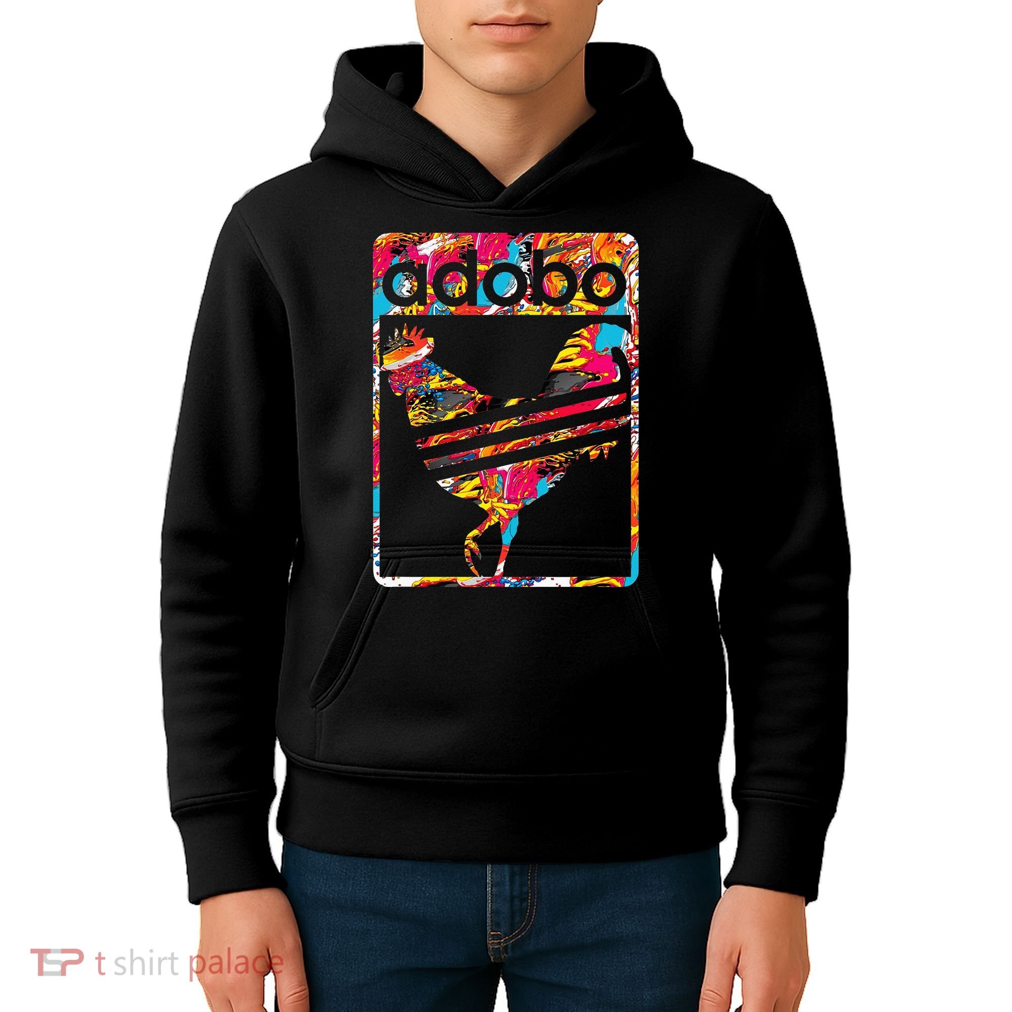 Funny Filipino Pinoy Chicken Adobo Kids Hoodie