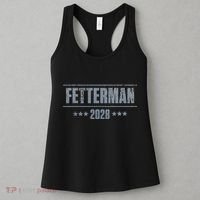 Fetterman For President 2028 Democratic Resistance Trump Women's Tank Top thumb 3