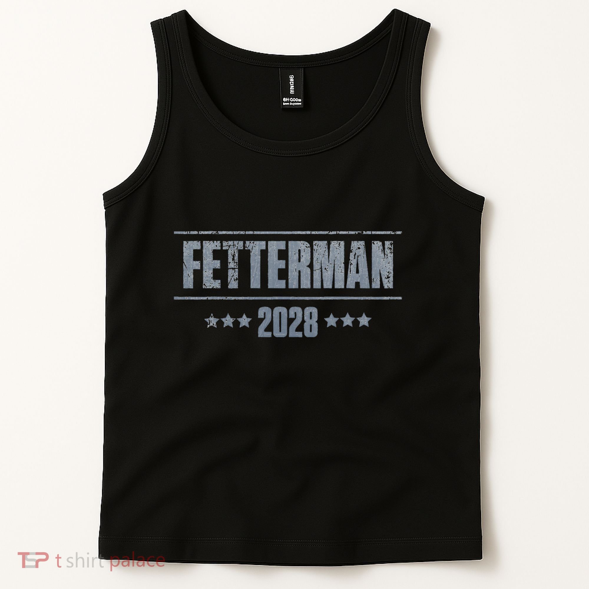 Fetterman For President 2028 Democratic Resistance Trump Tank Top