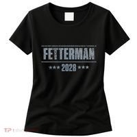 Fetterman For President 2028 Democratic Resistance Trump Women's T-Shirt thumb 0