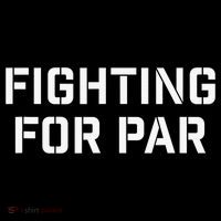 Fighting For Par Golf Funny golf player Backpack thumb 2