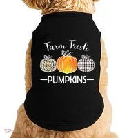 Farm Fresh Pumpkins Doggie Tank thumb 0