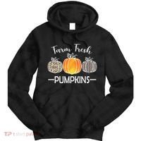 Farm Fresh Pumpkins Tie Dye Hoodie thumb 0