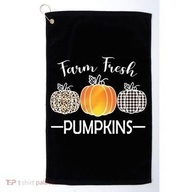 Farm Fresh Pumpkins Golf Towel