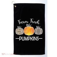 Farm Fresh Pumpkins Golf Towel thumb 0