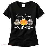 Farm Fresh Pumpkins Women's T-Shirt thumb 0