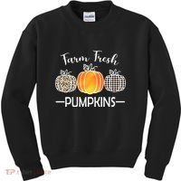 Farm Fresh Pumpkins Kids Sweatshirt thumb 0