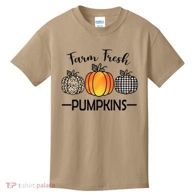 Farm Fresh Pumpkins Kids T-Shirt