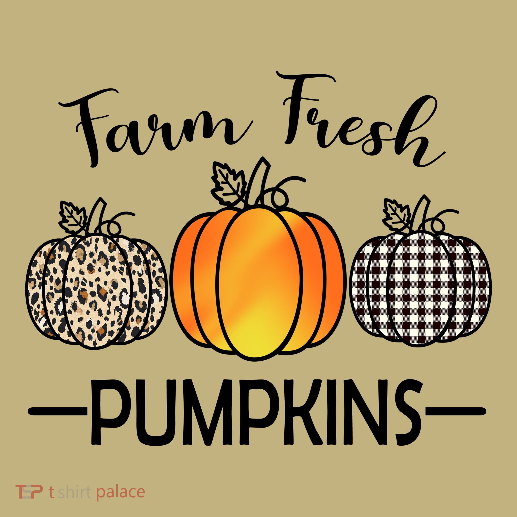 Farm Fresh Pumpkins Kids T-Shirt