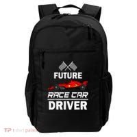 Funny Future Race Car Driver Racing Backpack thumb 0