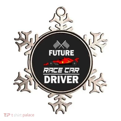 Funny Future Race Car Driver Racing Ornament