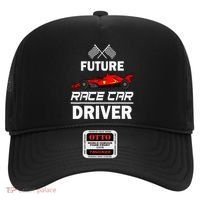 Funny Future Race Car Driver Racing Hat thumb 0