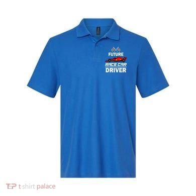 Funny Future Race Car Driver Racing Polo