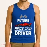 Funny Future Race Car Driver Racing Tank Top thumb 3