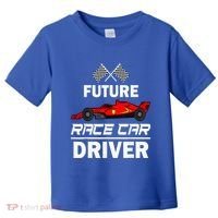 Funny Future Race Car Driver Racing Toddler T-Shirt thumb 0