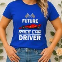 Funny Future Race Car Driver Racing Women's T-Shirt thumb 2