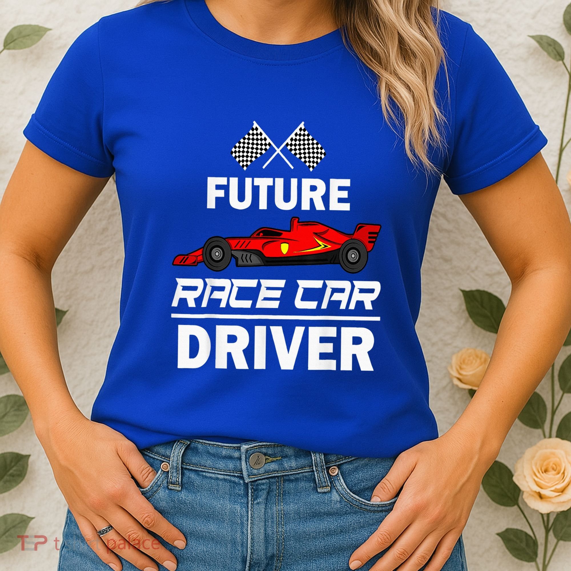 Funny Future Race Car Driver Racing Women's T-Shirt