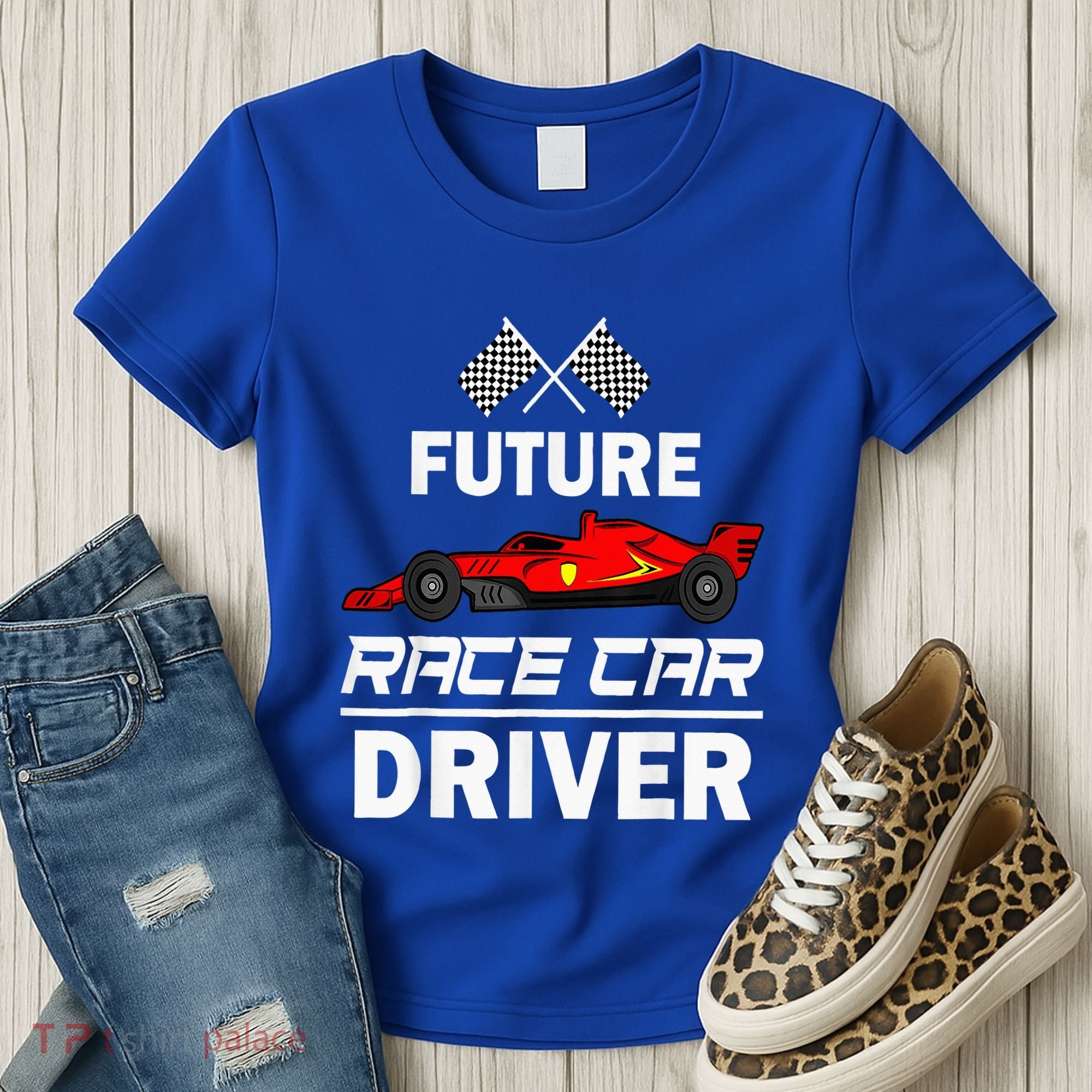 Funny Future Race Car Driver Racing Women's T-Shirt