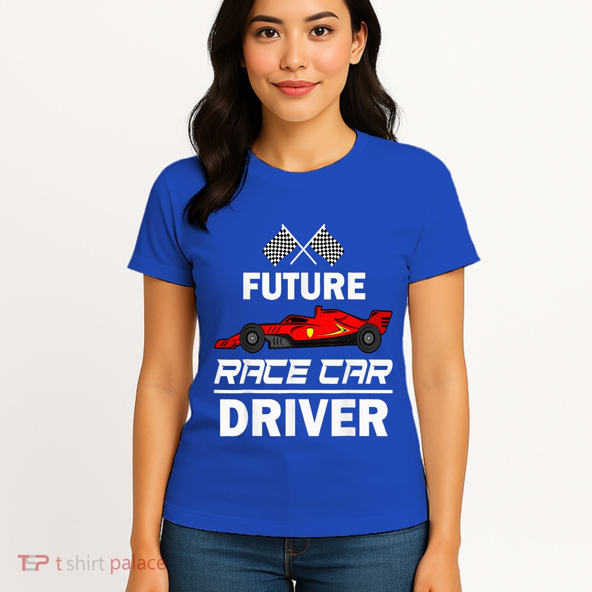 Funny Future Race Car Driver Racing Women's T-Shirt