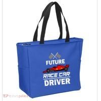 Funny Future Race Car Driver Racing Tote Bag thumb 2