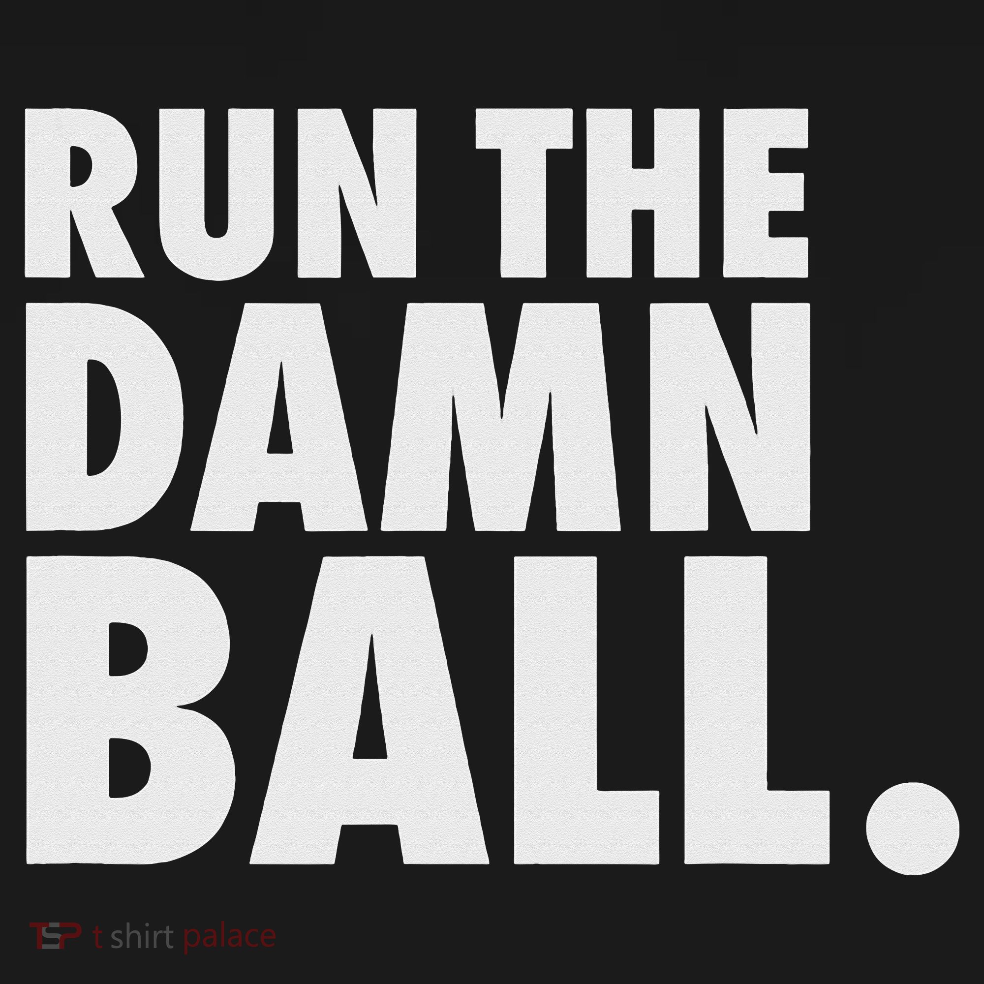 Funny Football Running Back Gift Run The Damn Ball Women's Tank Top