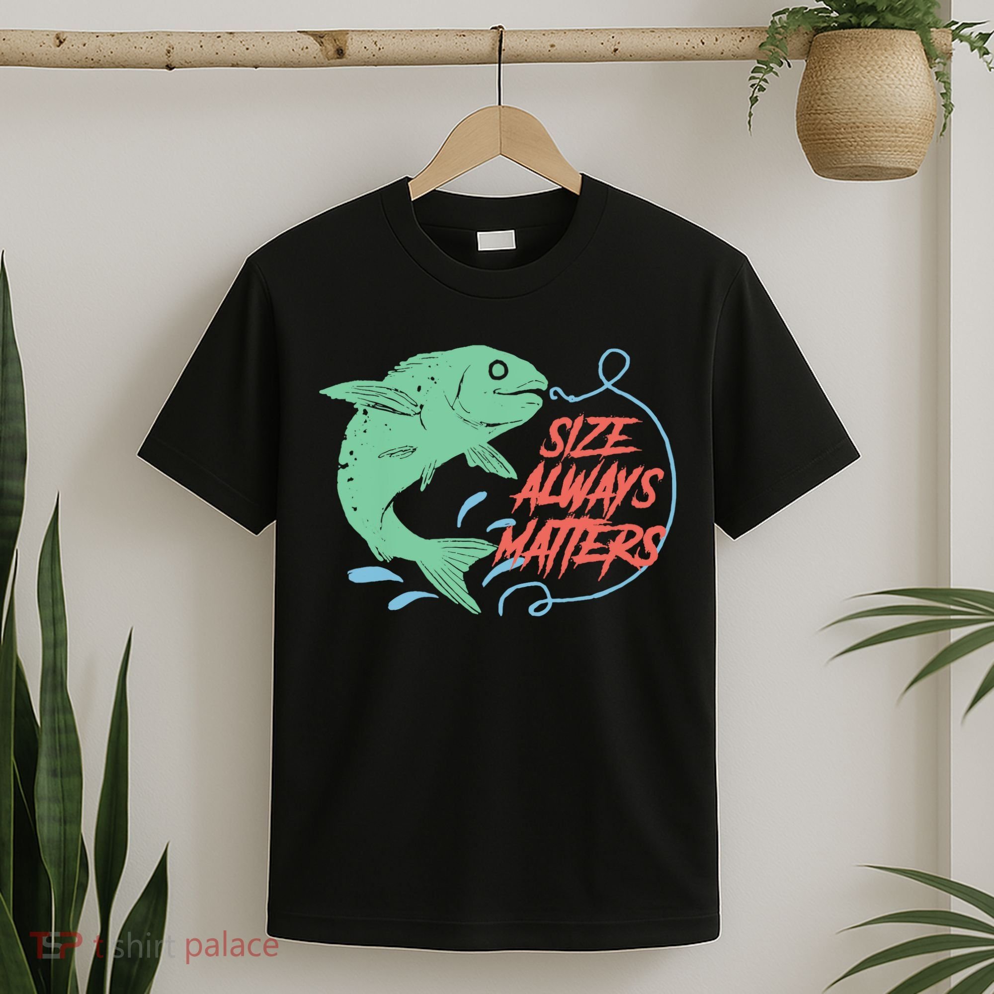 Funny Fishing Rod Fish - Fisherman T-Shirt
