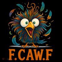 F-Caw-F Funny Rooster Chicken Clucking Meme Coffee Mug thumb 5