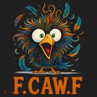 F-Caw-F Funny Rooster Chicken Clucking Meme Tumbler thumb 3