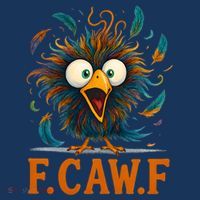 F-Caw-F Funny Rooster Chicken Clucking Meme Women's Tank Top thumb 5