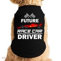 Funny Future Race Car Driver Gift Racing Gift Doggie Tank thumb 0