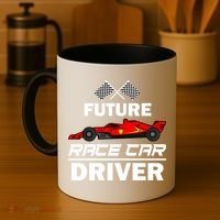 Funny Future Race Car Driver Gift Racing Gift Coffee Mug thumb 4