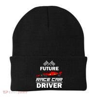 Funny Future Race Car Driver Gift Racing Gift Beanie thumb 0