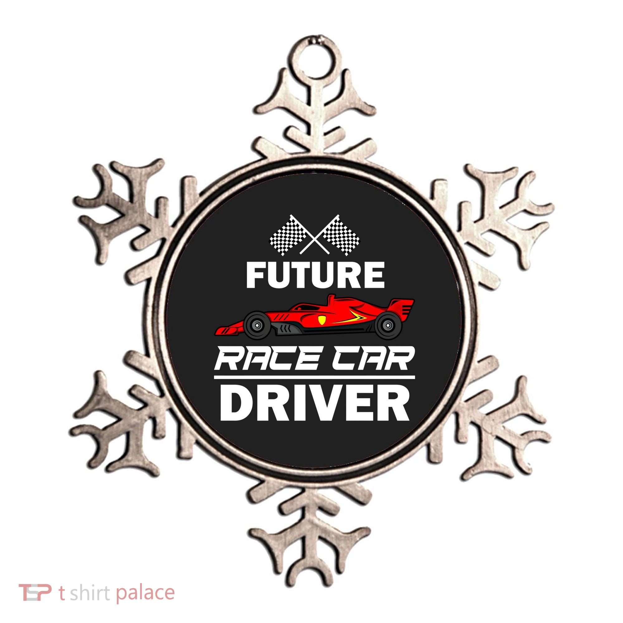 Funny Future Race Car Driver Gift Racing Gift Ornament