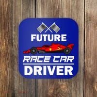Funny Future Race Car Driver Gift Racing Gift Coaster thumb 0