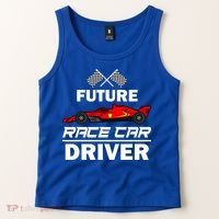 Funny Future Race Car Driver Gift Racing Gift Tank Top thumb 2