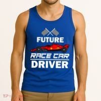 Funny Future Race Car Driver Gift Racing Gift Tank Top thumb 3