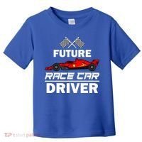Funny Future Race Car Driver Gift Racing Gift Toddler T-Shirt thumb 0